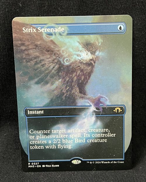 Strix Serenade (Borderless) - MTG Proxy Modern Horizons 3