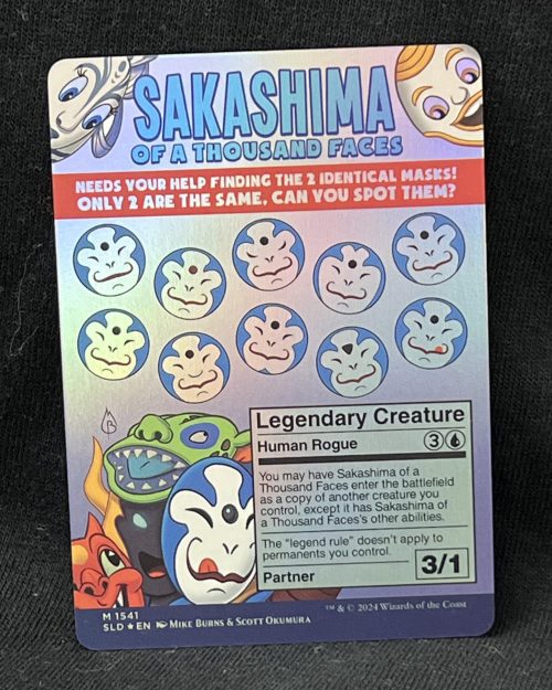 Sakashima of a Thousand Faces (FOIL) - MTG Proxy SLD - Image 2