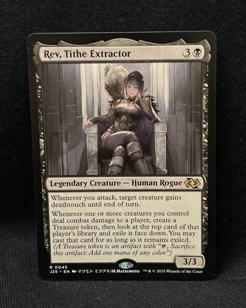 Rev, Tithe Extractor (Anime) - MTG Proxy Foundations Jumpstart