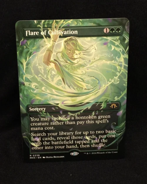 Flare of Cultivation (Borderless) - MTG Proxy Modern Horizons 3