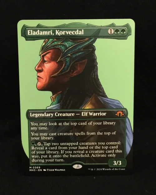 Eladamri, Korvecdal (Borderless) - MTG Proxy Modern Horizons 3