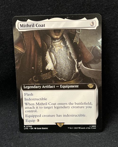 Mithril Coat (Extended Art) - MTG Proxy Universes Beyond: The Lord of the Rings: Tales of Middle-earth