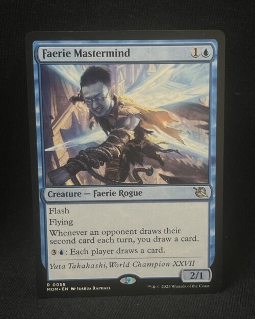 Faerie Mastermind - MTG Proxy March of the Machine