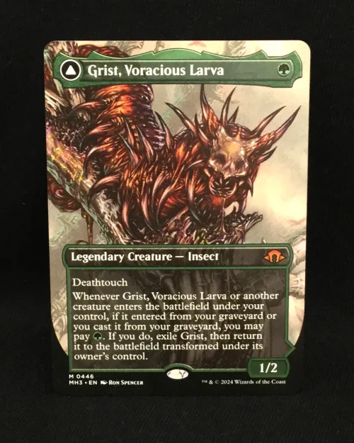 Grist, Voracious Larva (Borderless) - MTG Proxy Modern Horizons 3