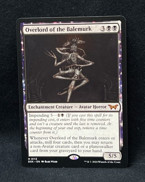 Overlord of the Balemurk - MTG Proxy Duskmourn: House of Horror