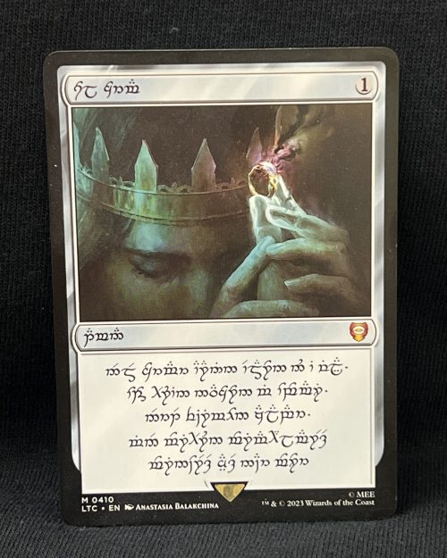 Sol Ring - Human - MTG Proxy Commander: The Lord of the Rings: Tales of Middle-earth