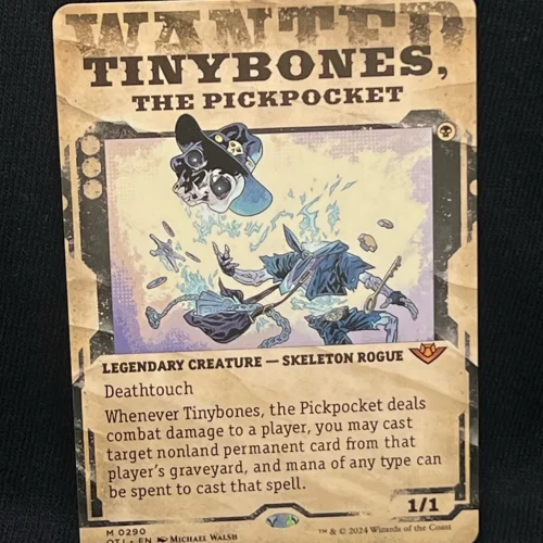 Tinybones, the Pickpocket (Showcase) - MTG Proxy Outlaws of Thunder Junction
