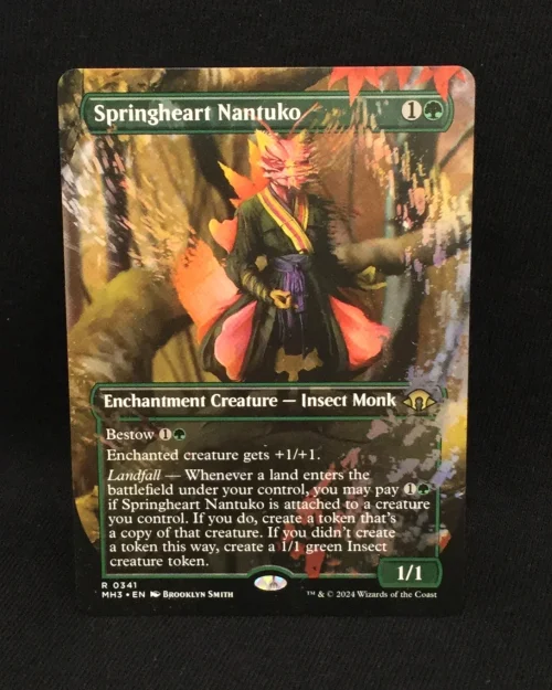 Springheart Nantuko (Borderless) - MTG Proxy Modern Horizons 3