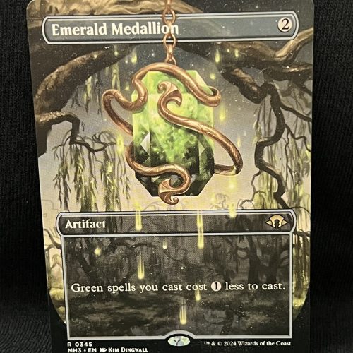Emerald Medallion (Borderless) - MTG Proxy Modern Horizons 3