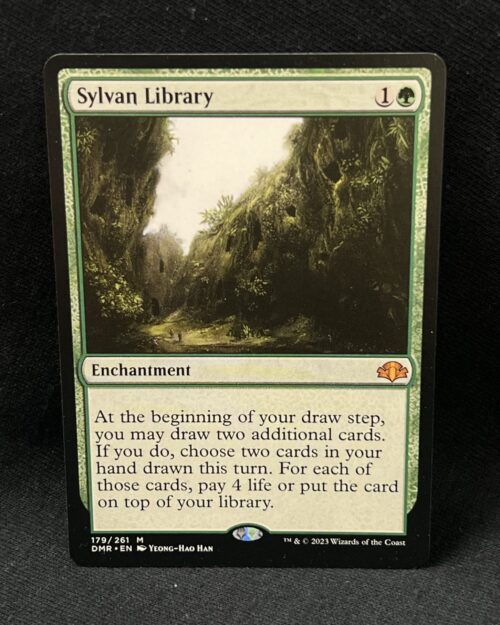 Sylvan Library - MTG Proxy Dominaria Remastered