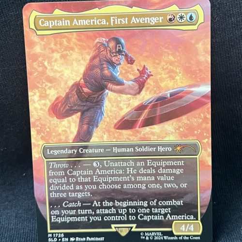 Captain America, First Avenger - MTG Proxy Secret Lair Drop Series