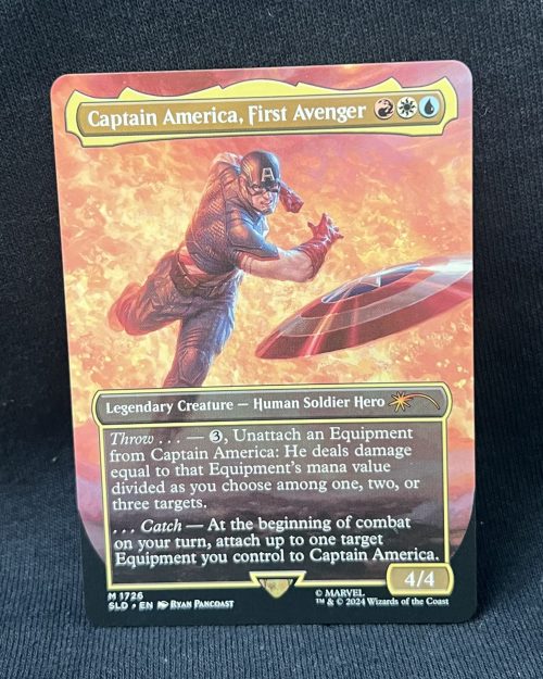 Captain America, First Avenger - MTG Proxy Secret Lair Drop Series