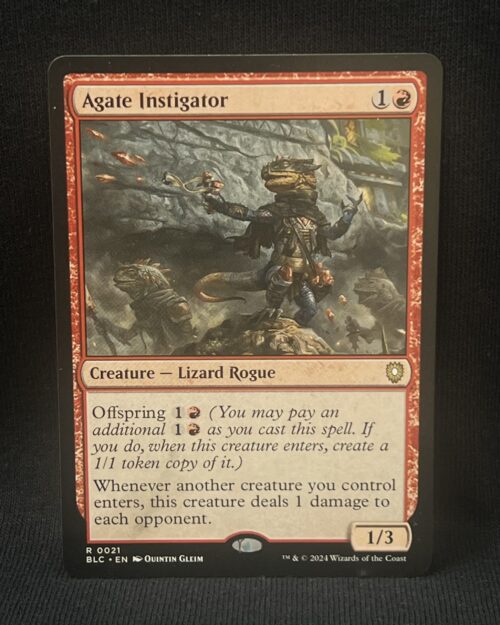 Agate Instigator - MTG Proxy Commander: Bloomburrow