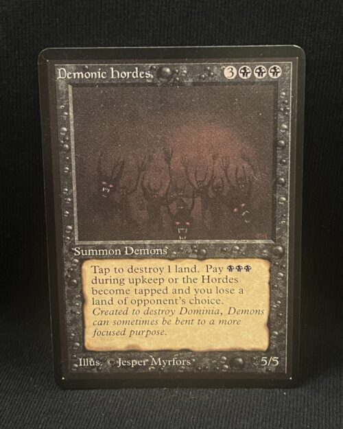 Demonic Hordes - MTG Proxy Beta Edition