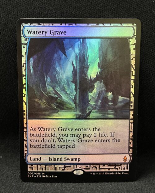 Watery grave (FOIL) - MTG Proxy Zendikar Expeditions