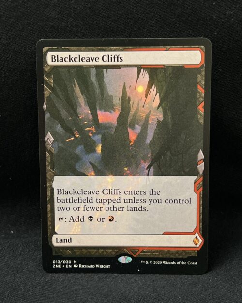 Blackcleave Cliffs - MTG Proxy Zendikar Rising Expeditions