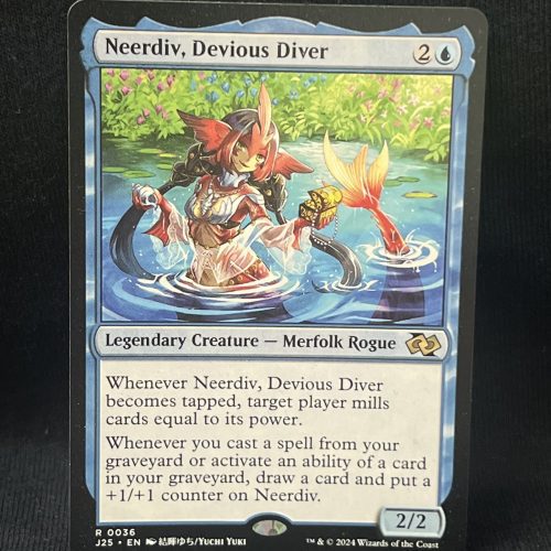 Neerdiv, Devious Diver (Anime) - MTG Proxy Foundations Jumpstart
