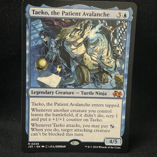 Taeko, the Patient Avalanche (Anime) - MTG Proxy Foundations Jumpstart