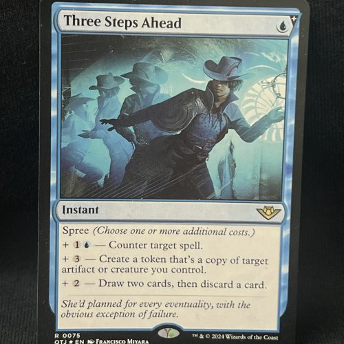 Three Steps Ahead - MTG Proxy Outlaws of Thunder Junction