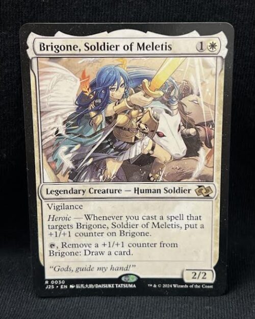 Brigone, Soldier of Meletis (Anime) - MTG Proxy Foundations Jumpstart