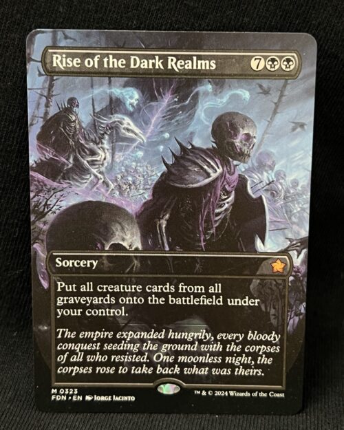 Rise of the Dark Realms (Borderless) - MTG Proxy Foundations