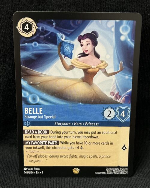 Belle - Strange but Special - Disney's Lorcana Card Proxy