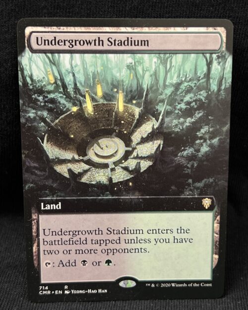 Undergrowth Stadium (Extended Art) - MTG Proxy Commander Legends