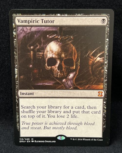 Vampiric Tutor - MTG Proxy Eternal Masters