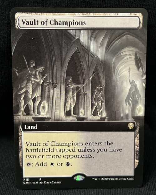 Vault of Champions (Extended Art) - MTG Proxy Commander Legends