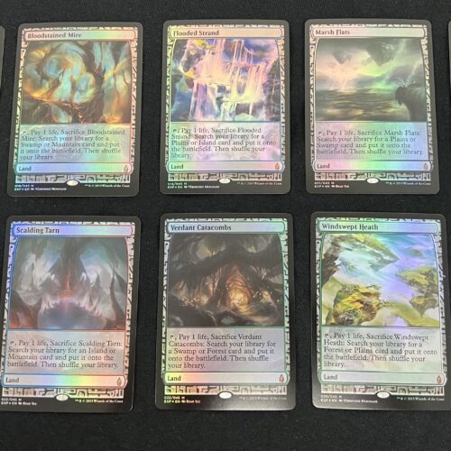 Fetch Land Set (FOIL) - MTG Proxy Zendikar Expeditions