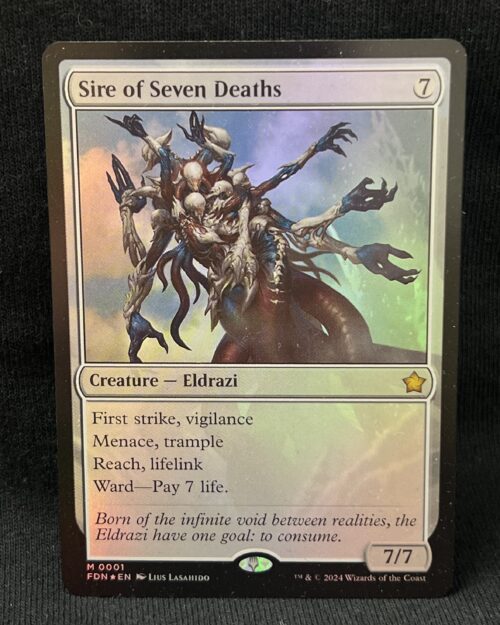 Sire of Seven Deaths (FOIL) - MTG Proxy Foundations