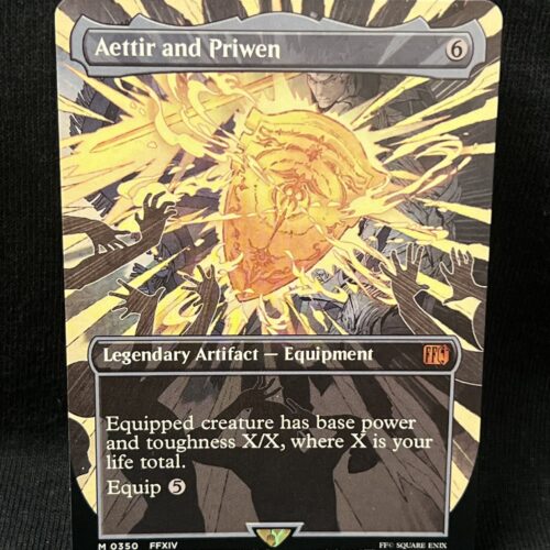 Aettir and Priwen (Borderless) - MTG Proxy FINAL FANTASY